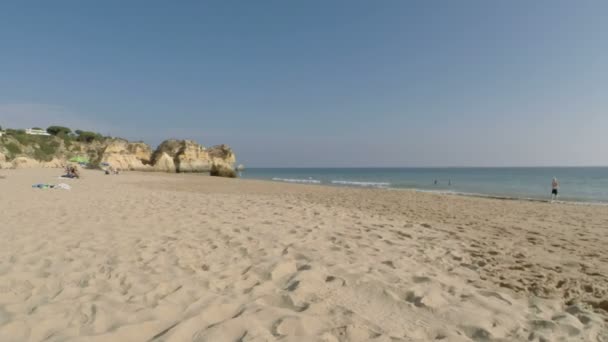 Time lapse Alvor beach, Portugália — Stock videók