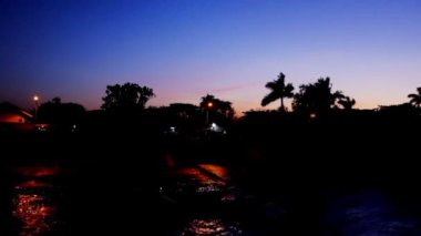 Günbatımı Yangon Myanmar