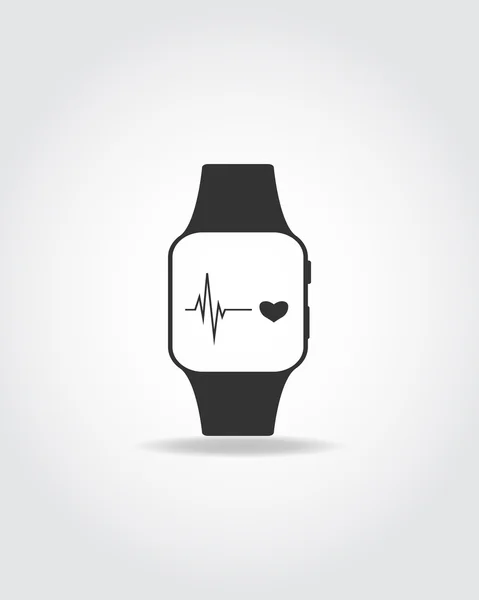 Sport montre intelligente icône — Image vectorielle