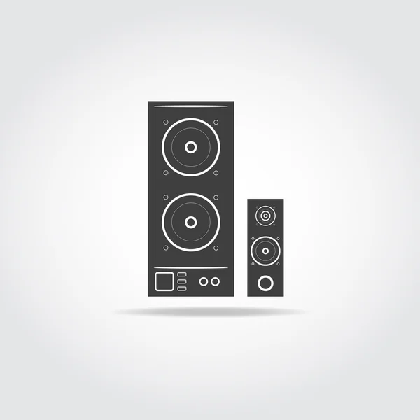 Audio speaker icon — Stock Vector
