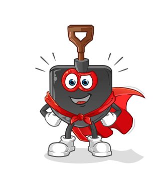 Kürek kahramanları vektörü. çizgi film karakteri