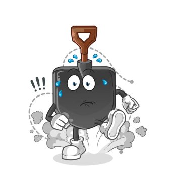 Kürek çizimi. karakter vektörü