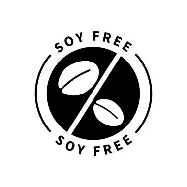 Gıda ürün rozet - soya ücretsiz 