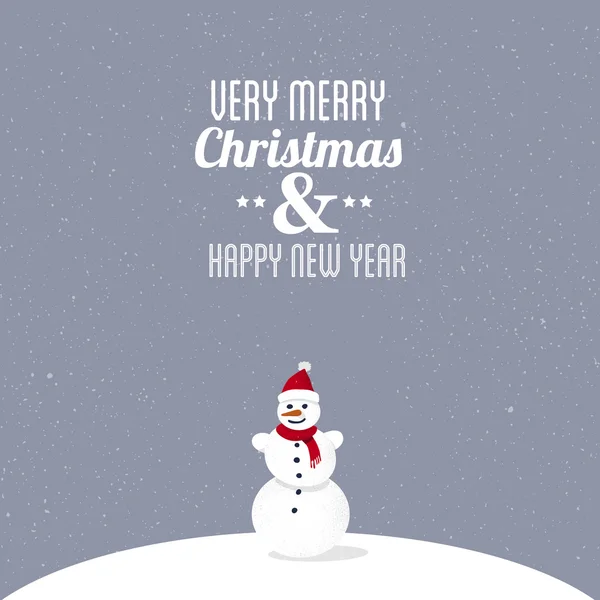 Very Merry Christmas & Happy New Year — Stockvector