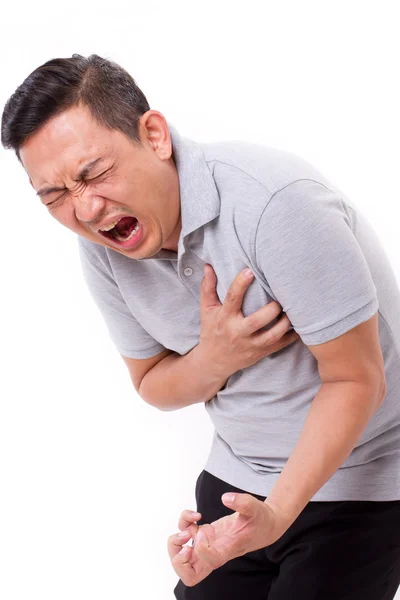 Malato affetto da infarto — Foto Stock