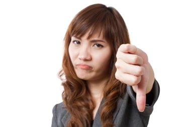 iş kadını el hareketi parmak