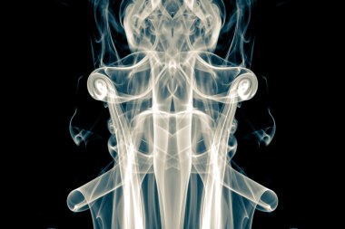 arka plan duman eğrileri ve dalga