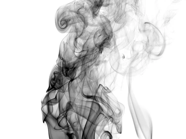 Kurva asap latar abstrak dan gelombang — Stok Foto