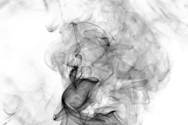 Kurva asap latar abstrak dan gelombang — Stok Foto