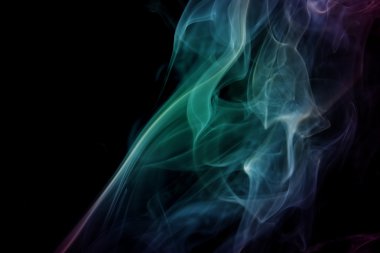 arka plan duman eğrileri ve dalga