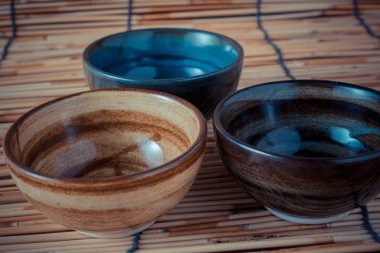 Filtre etkisi retro vintage tarzı ile kase