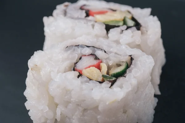 Sushi rolki z filtr efektu retro styl vintage — Zdjęcie stockowe