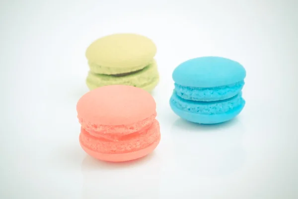 Macaroon com efeito de filtro estilo vintage retro — Fotografia de Stock