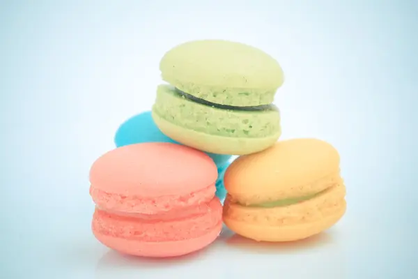 Macaroon met filter effect retro vintage stijl — Stockfoto