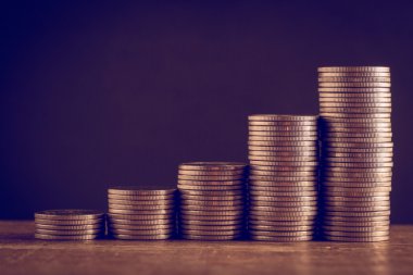 para kavramı sikke para birimi baht Tay ile filtre etkisi retro vintage tarzı