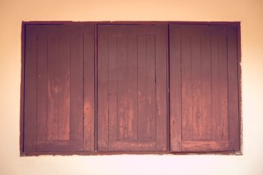 eski filtre etkisi retro vintage tarzı penceresiyle