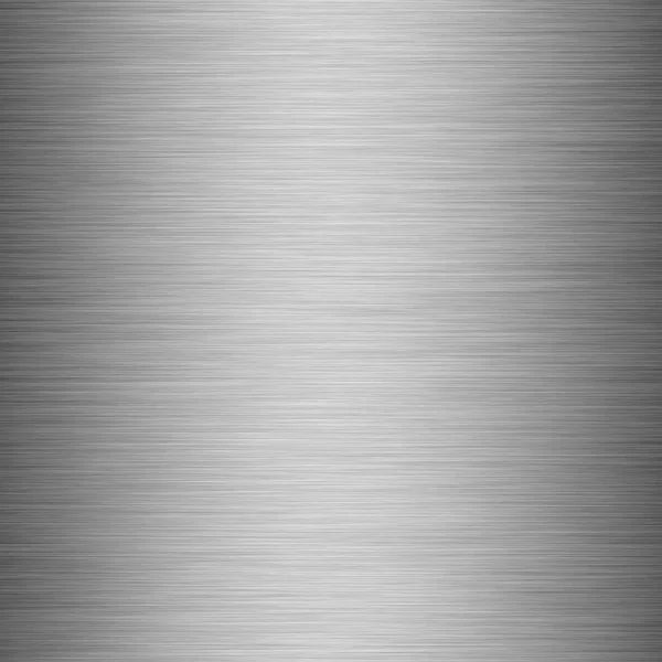 Metal background or texture of brushed aluminum plate — Stock Photo, Image