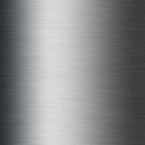 Metal background or texture of brushed aluminum plate — Stock Photo, Image