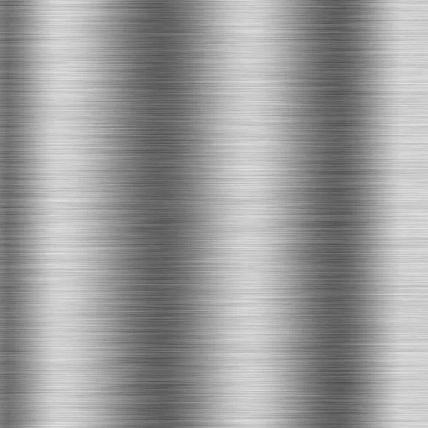 Metal background or texture of brushed aluminum plate — Stock Photo, Image