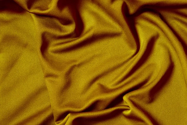 Tekstura tło złoto tkanina tkaniny — Zdjęcie stockowe