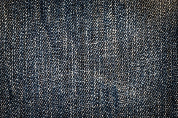 Textura de fundo jeans azul — Fotografia de Stock