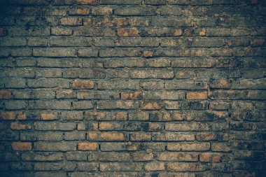 tuğla duvar doku filtre etkisi retro vintage tarzı ile