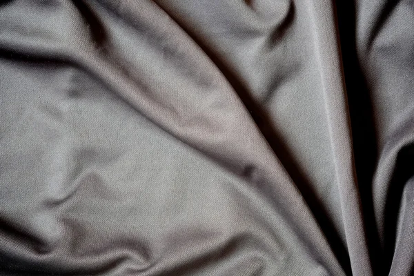Tecido cinza pano fundo textura — Fotografia de Stock
