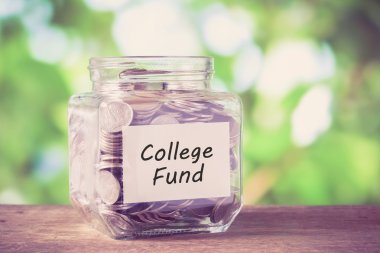 filtre ile yatırım kavramı para cam için tasarruf