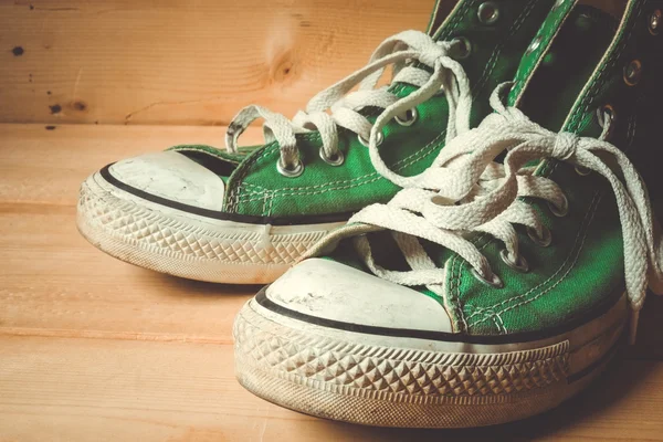 Zapatillas con efecto filtro estilo retro vintage —  Fotos de Stock