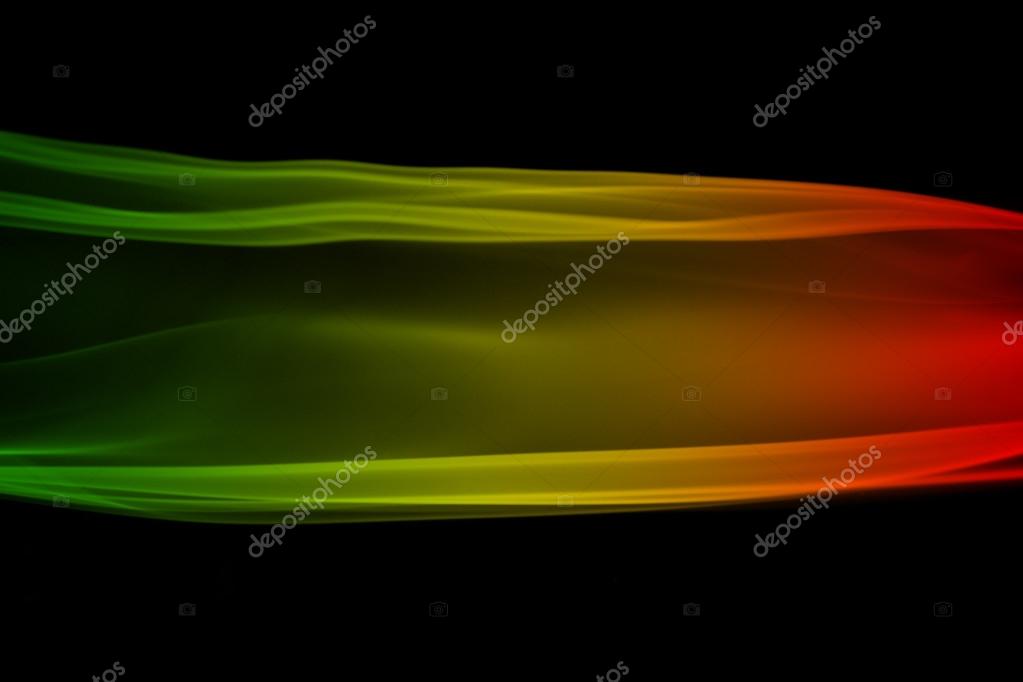 Couleurs De Fond Fumée Reggae De Couleur Verte Jaune Rouge