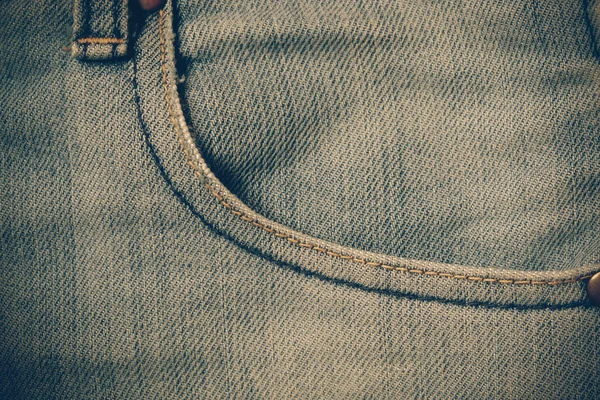 Textura de fundo jeans azul com efeito de filtro vintag retro — Fotografia de Stock