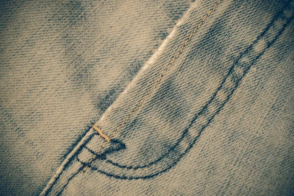 Текстура синього джинсового фону з ефектом фільтра ретро vintag — стокове фото