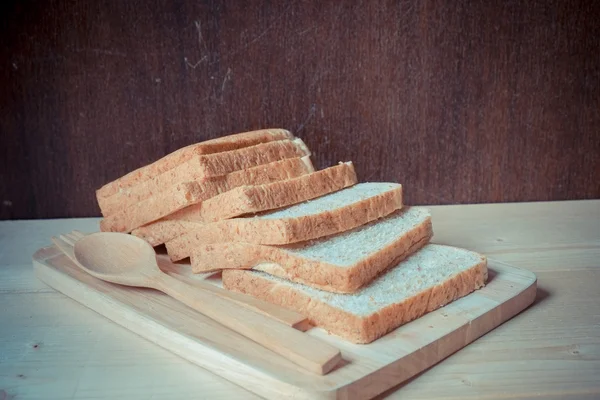 Pão com efeito de filtro estilo vintage retro — Fotografia de Stock
