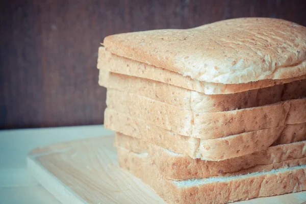 Pâine cu efect de filtrare stil retro vintage — Fotografie, imagine de stoc