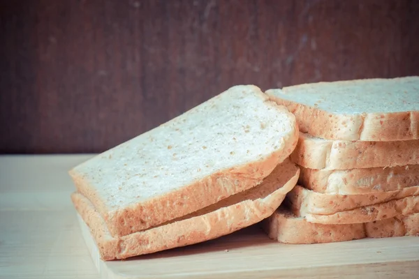 Brood met filter effect retro vintage stijl — Stockfoto