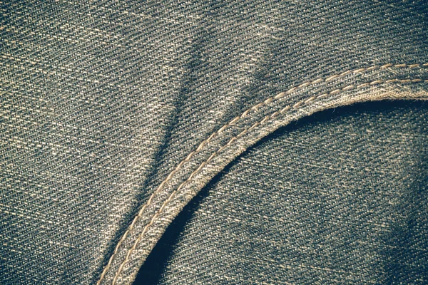 Textura de fundo jeans azul com efeito de filtro vintag retro — Fotografia de Stock