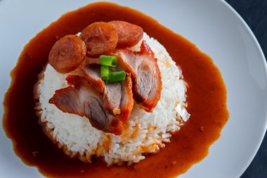 Kırmızı domuz ve pirinç, Tayland gıda