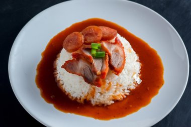 Kırmızı domuz ve pirinç, Tayland gıda