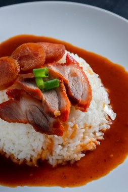 Kırmızı domuz ve pirinç, Tayland gıda