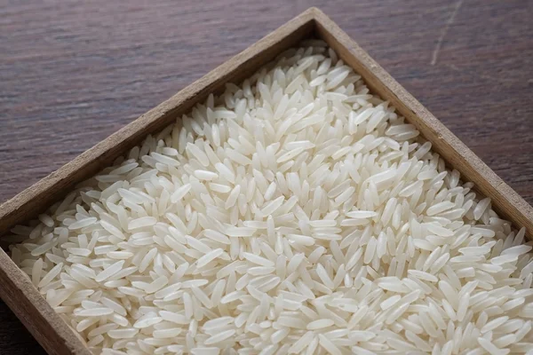 Rijst, het hoofdvoedsel van de Aziaten — Stockfoto