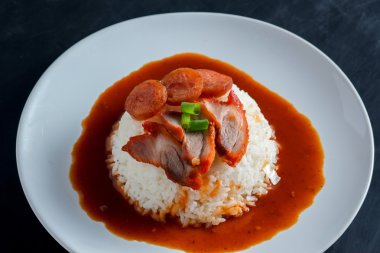 Kırmızı domuz ve pirinç, Tayland gıda