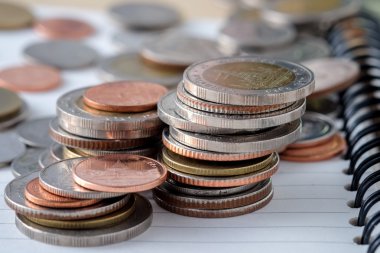 işletme finansı. yatırım kavramı sikke tasarruf