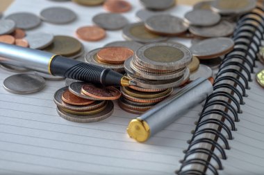 işletme finansı. yatırım kavramı sikke ve pe için tasarruf