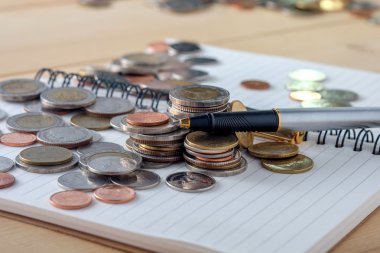 işletme finansı. yatırım kavramı sikke ve pe için tasarruf