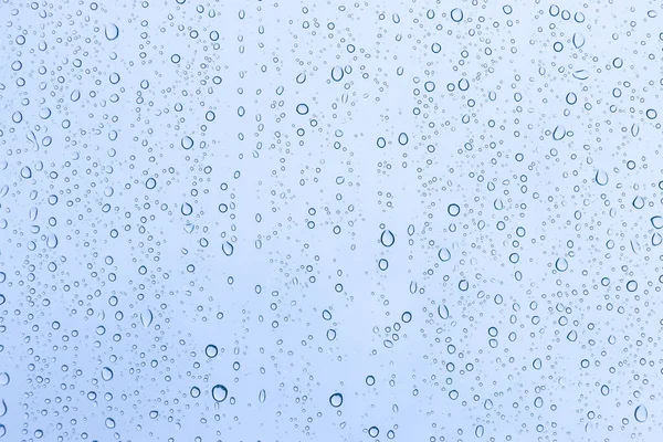 Gotas Lluvia Sobre Cristales Ventana Textura Fondo —  Fotos de Stock