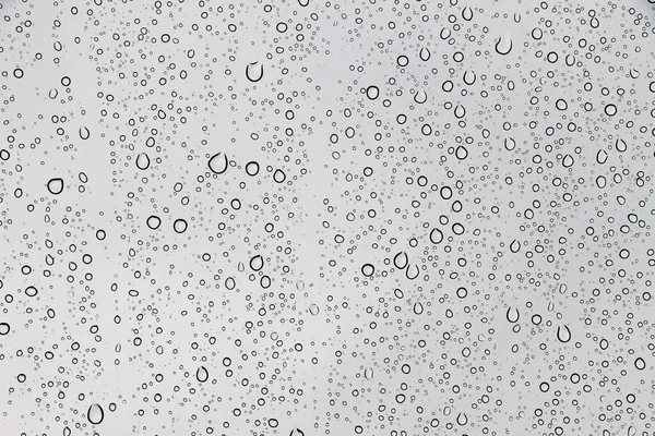 Regn Droppar Fönster Glasögon Konsistens Bakgrund — Stockfoto