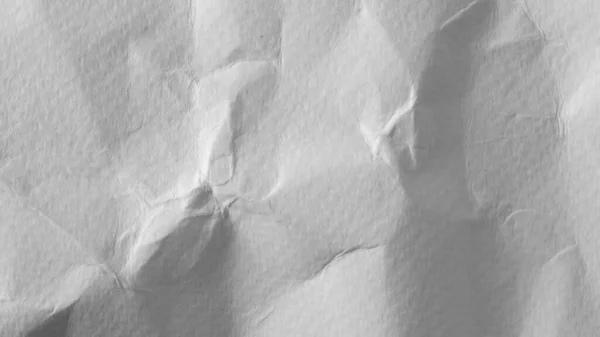 Bílé Vrásčité Papírové Textury Pozadí — Stock fotografie
