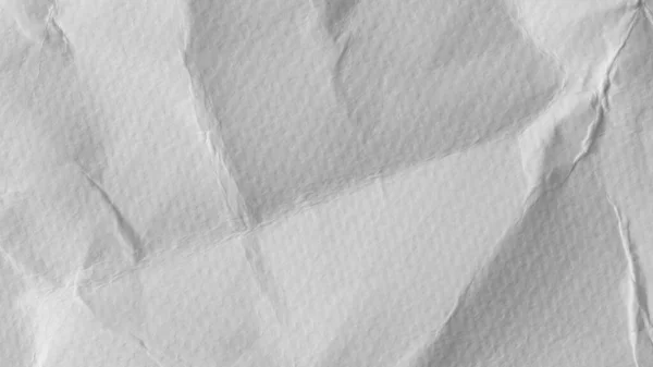 Sfondo Bianco Carta Increspata Texture — Foto Stock