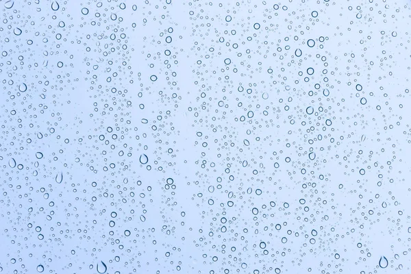 Gotas Lluvia Sobre Cristales Ventana Textura Fondo —  Fotos de Stock