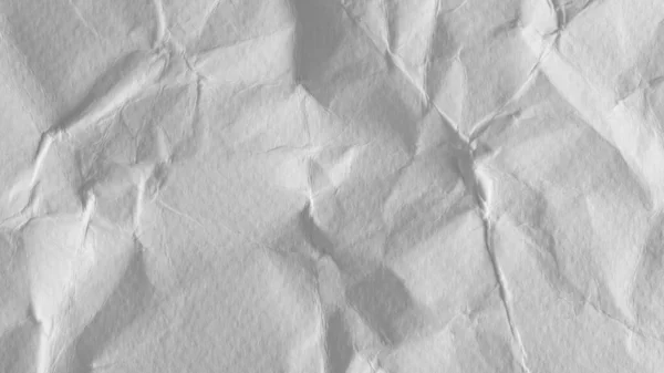 Fondo Textura Papel Arrugado Blanco — Foto de Stock